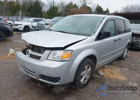 2008 Dodge Grand Caravan Se z USA, uszkodzony, nr VIN 1D8HN44H88B125941